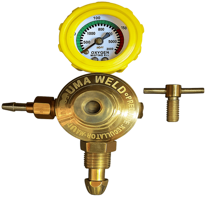 Oxygen Regulator Single Gauge